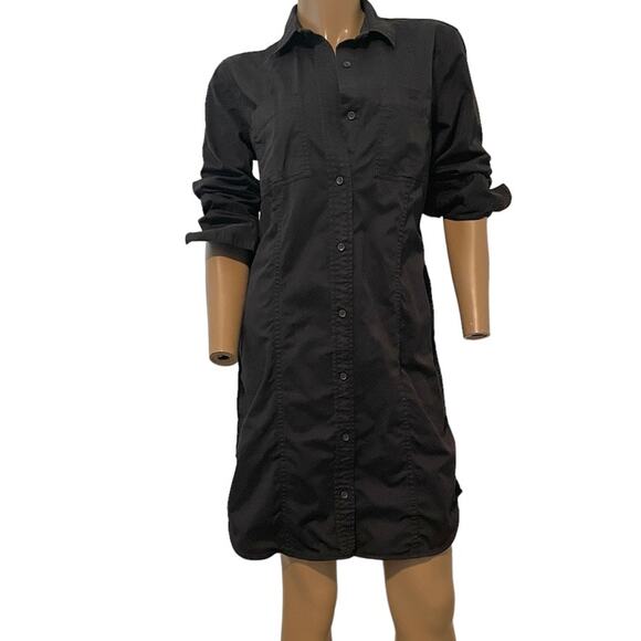 Everlane long sleeve button front shirt dress size 2 XS D3 5034 - Picture 9 of 9